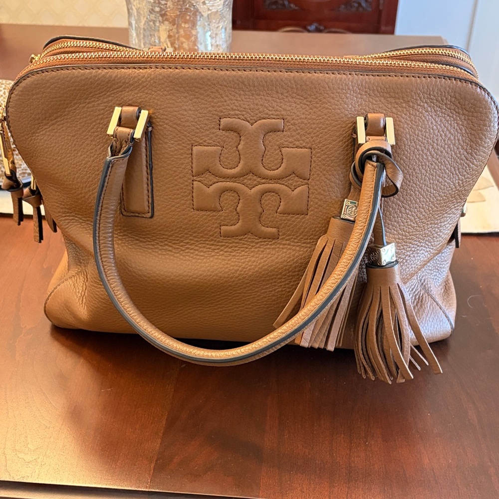Tory Burch Thea Triple Zip Compartment Satchel